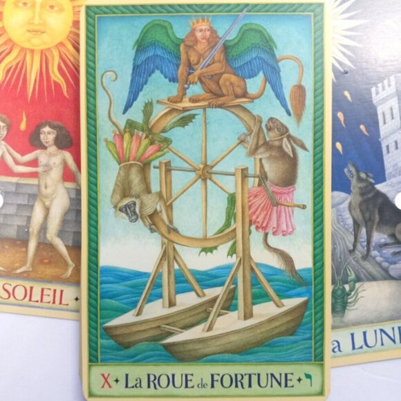 Tarot De Marseille Readers Digest Boxed Set Book & Major Arcana 22 Card Deck - Picture 10 of 11